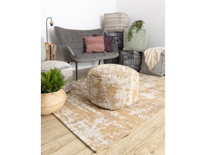 Ododlný koberec Sisi Eko Casa - abstrakt - žlutý