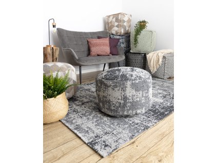 Ododlný koberec Sisi Eko Casa - abstrakt - šedý