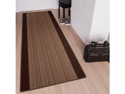 Protiskluzový běhoun na míru Kardinál 18 - hnědý