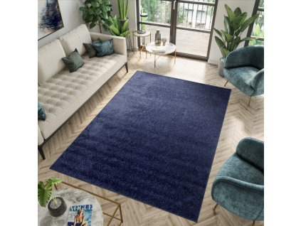 Moderní koberec SOHO - modrý
