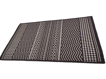 Bezvlasý koberec RADCO - domů i ven 15 - hnědý