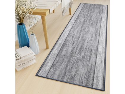 Protiskluzový běhoun na míru Kardinál 30 - šedý