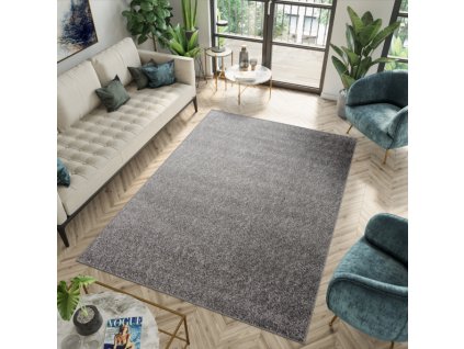 Moderní koberec SOHO - tmavě šedý