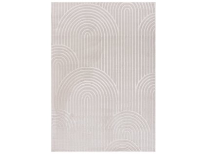 Moderní koberec Hellen - vzor 1 - béžový