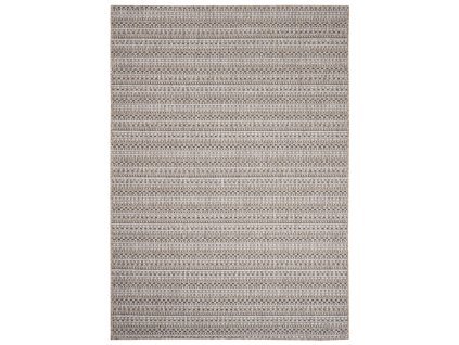 Moderní koberec MESSY - vzor 10 - hnědý/béžový