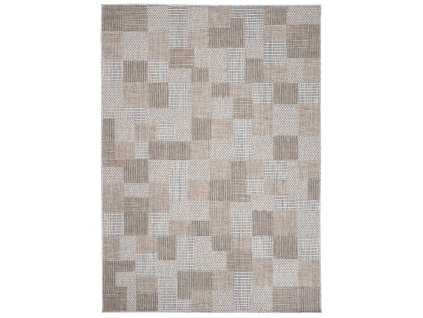 Moderní koberec MESSY - vzor 5 - šedý