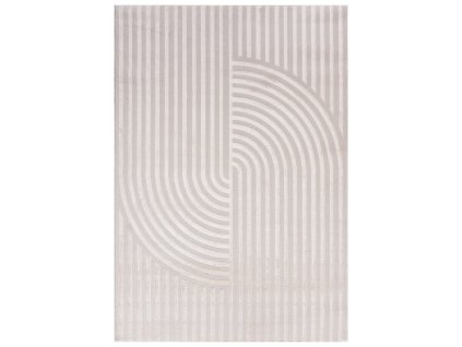 Moderní koberec Hellen - vzor 4 - béžový