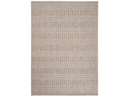 Moderní koberec MESSY - vzor 9 - hnědý