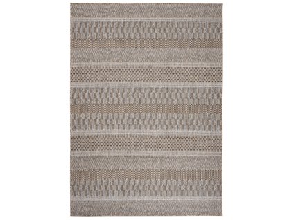 Moderní koberec MESSY - vzor 2 - hnědý