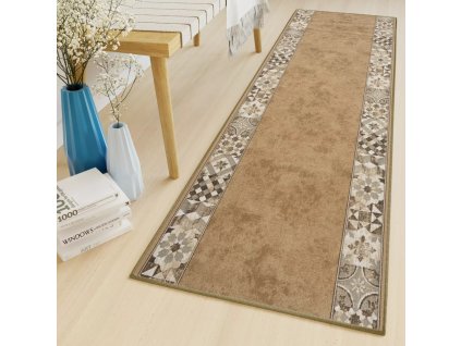 Protiskluzový běhoun na míru Kardinál 28 - béžový