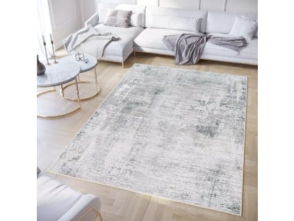 Moderní koberec Devon - abstrakt 1 - šedý