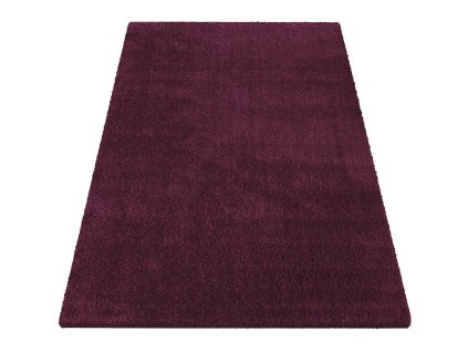 Protiskluzový koberec Amel - tmavě fialový