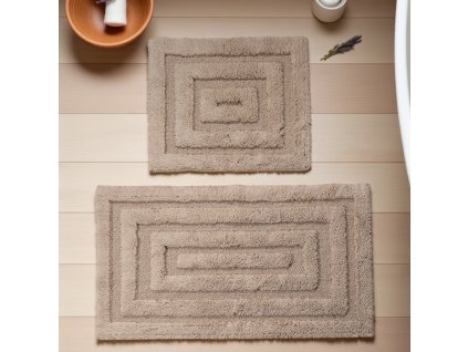 Sada koupelnových koberečků BOSTON 13 - béžová