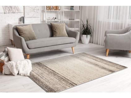 Kusový koberec Fusion - vzor 49 - béžový