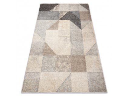 Kusový koberec Fusion - vzor 39 - béžový
