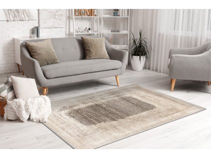 Kusový koberec Fusion - vzor 24 - béžový