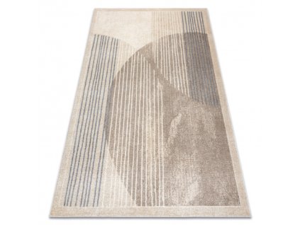 Kusový koberec Fusion - vzor 10 - béžový