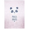 Dětský koberec Emma Kids - panda - růžový