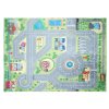Dětský koberec Emma Kids - cestička a vesnička - zelený