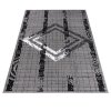 Moderní koberec Atena -  čtverce 4 - světle šedý/bílý