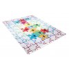 Dětský koberec Emma Kids - barevné puzzle - multicolor