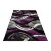 Kusový koberec BALI - fialový - vlny 1