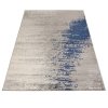 Moderní koberec Spring - abstrakt 14 - šedý/tmavě modrý