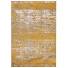 Moderní koberec Spring - abstrakt 8 - žlutý