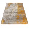 Moderní koberec Spring - abstrakt 1 - oranžový/šedý