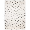 Moderní koberec Delhi - puntíky 2 - bílý/šedý