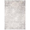 Moderní koberec Aria - abstrakt 3 - tmavě šedý/bílý
