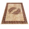 Moderní koberec Atena - mřížka 2 - krémový