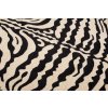 Moderní koberec Atlas - zebra 1 - černý/bílý