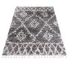Moderní koberec Aztec - obrazce 1 - tmavě šedý