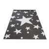 Moderní koberec Bali - hvězdičky 1 - tmavě šedý
