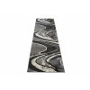 Moderní koberec Tap - vlnky 2 - šedý/krémový