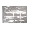 Moderní koberec Tap - čáry 4 - bílý/šedý