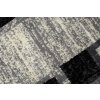 Moderní koberec Tap - geometrické tvary 4 - šedý/černý
