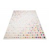 Moderní koberec Bristol - puntíky 1 - multicolor