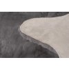 Chlupatý koberec Rabbit Kožešina - tmavě šedý - 60x90 cm