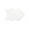 Chlupatý koberec Rabbit Kožešina - bílý - 60x90 cm