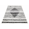 Moderní koberec Grace - čáry 4 - krémový/černý