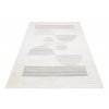Moderní koberec Grace - geometrické tvary 1 - krémový
