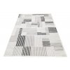 Moderní koberec Grace - obdélníky 1 - krémový/šedý