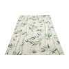 Moderní koberec Jungle - listy 1 - krémový/zelený