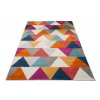 Kusový koberec Lazur - trojúhelníky 5 - multicolor