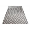 Kusový koberec MAROKO - šedý - obrazce 1
