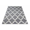 Kusový koberec MAROKO - šedý - mřížka 1