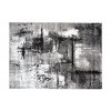 Kusový koberec Maya - abstrakt 1 - šedý/bílý