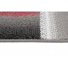 Kusový koberec Maya - obdélníky 1 - šedý/červený